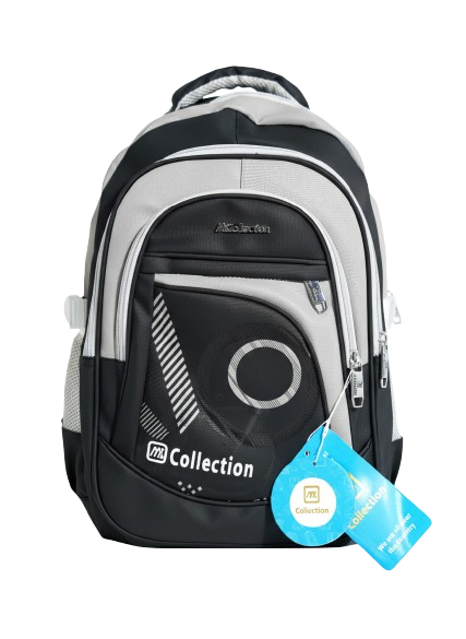 Unisex Waterproof School Backpack – Lightweight (Black) Code : 329